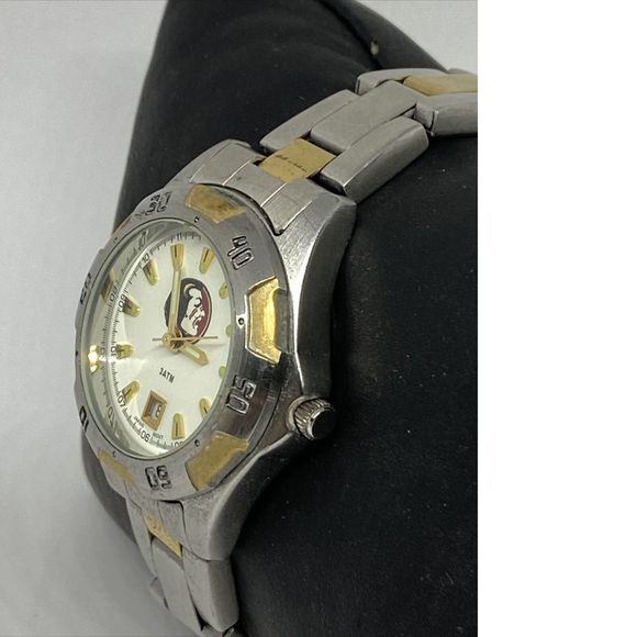 Logoart Women's Silver/Gold Stainless Steel Analog Dial Quartz Wrist Watch XR930 - Picture 4 of 12